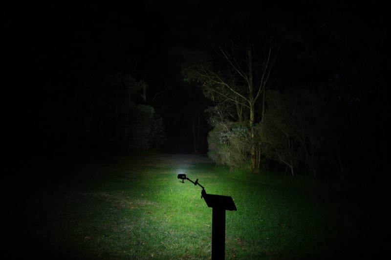 WARSUN X609 Main Light Turbo beamshot