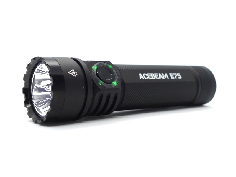 Acebeam E75 Nichia 519A 5000K Torch Review