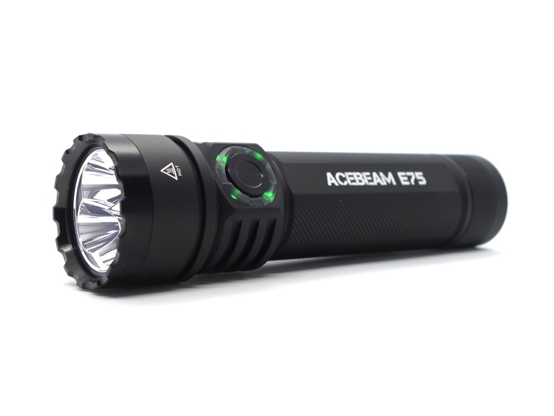 Acebeam E75 Nichia 519A 5000K Torch Review :: Tim McMahon