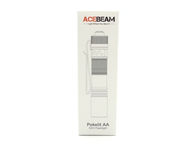 Acebeam Pokelit AA Gray packaging