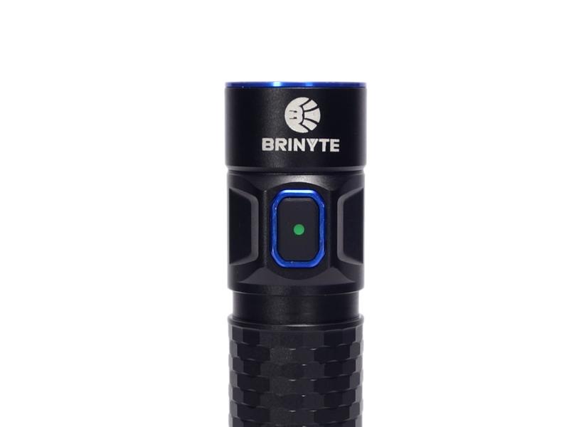Brinyte E18 Pheme power indicator