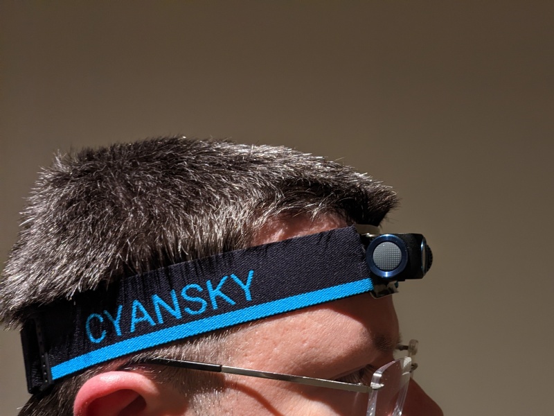 Cyansky HS5R in use 2