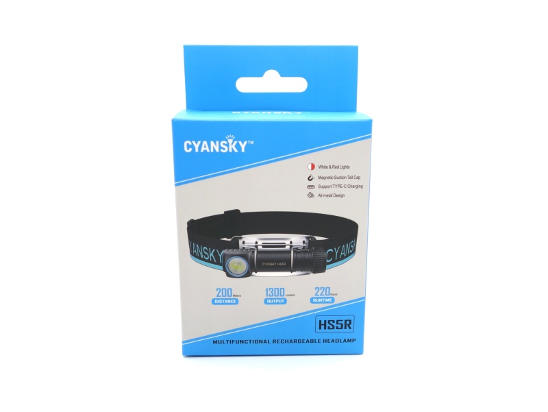 Cyansky HS5R packaging front