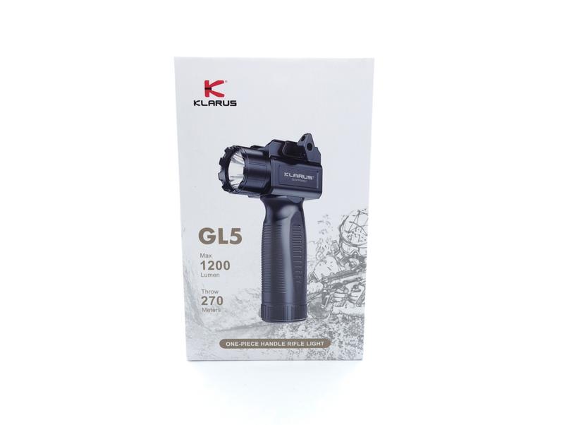 Klarus GL5 packaging front