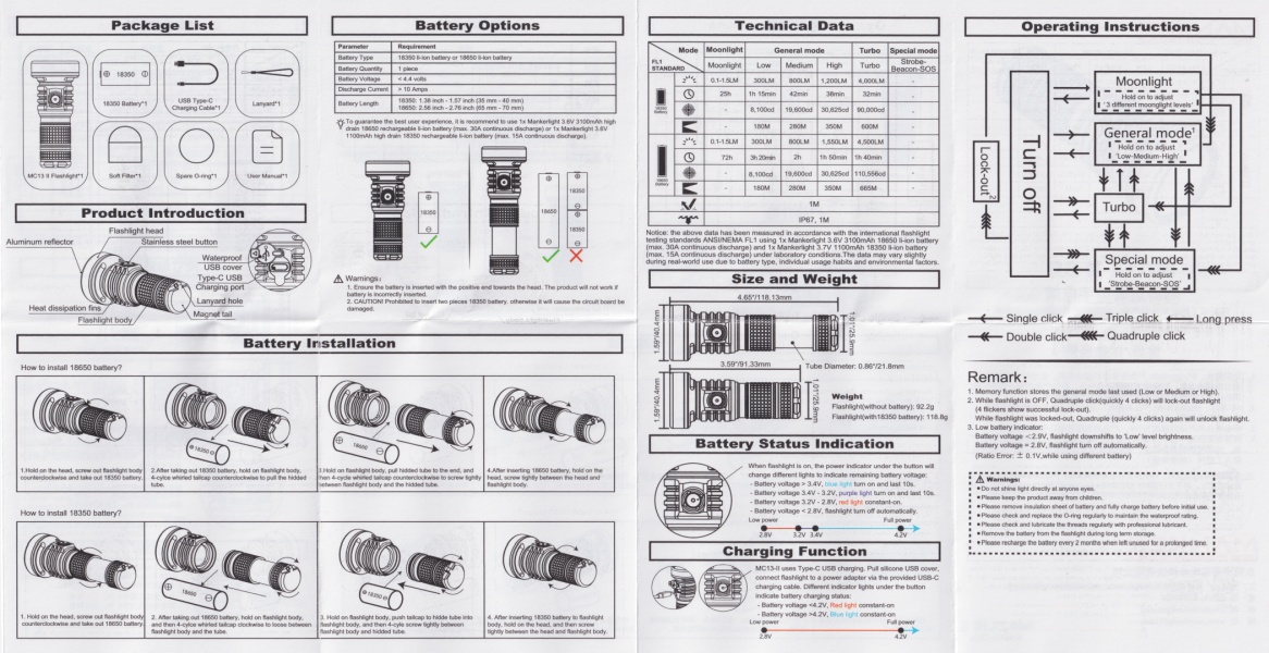Manker MC13 II SE user manual-2