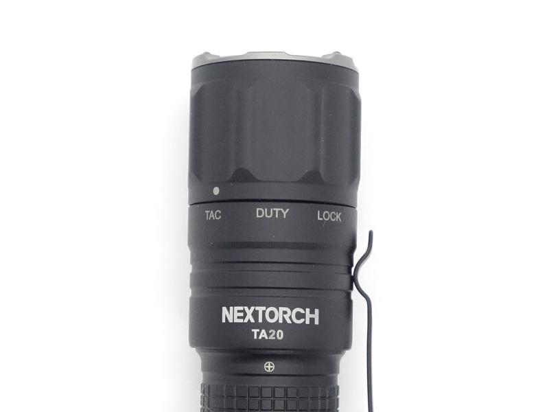 NEXTORCH TA20 closeup-switch-1