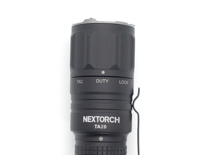 NEXTORCH TA20 closeup-switch-2
