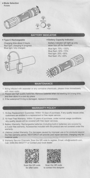 NEXTORCH TA30D user-manual-2
