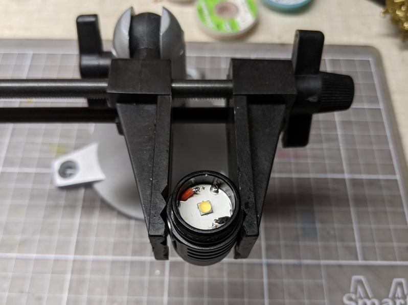 Desolder wires from the MCPCB.