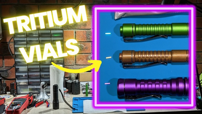 Tritium vials in ReyLight torches!