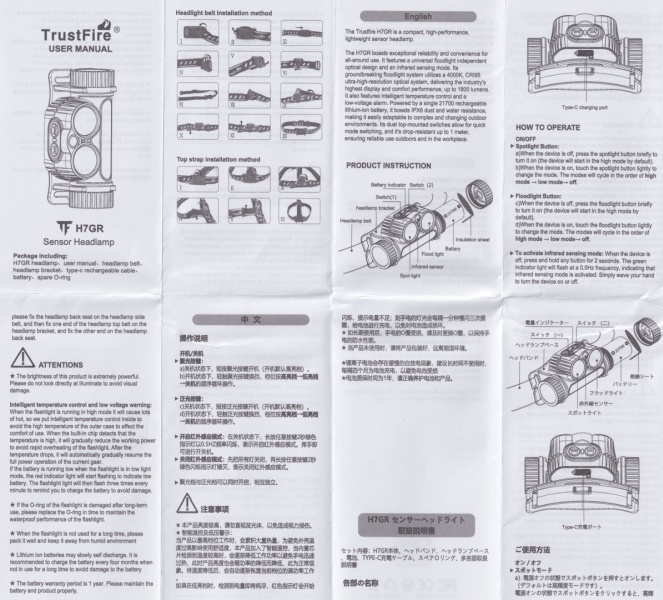 TrustFire H7GR user-manual-1