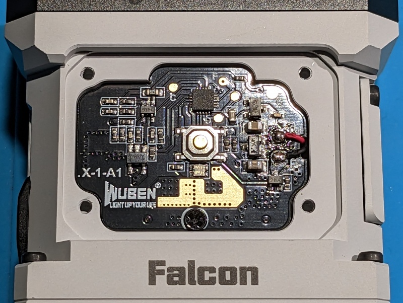 Wuben X1 Falcon closeup-driver