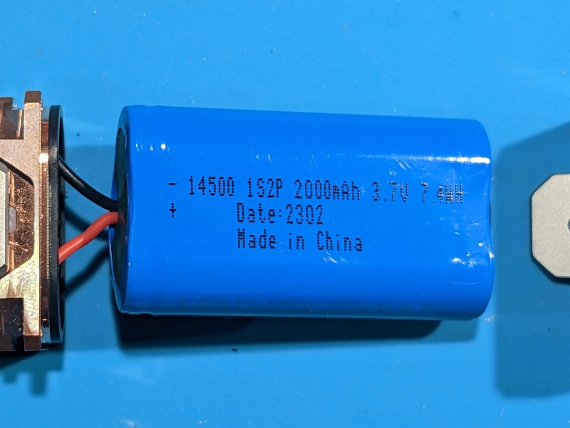 Wuben X2 Copper battery