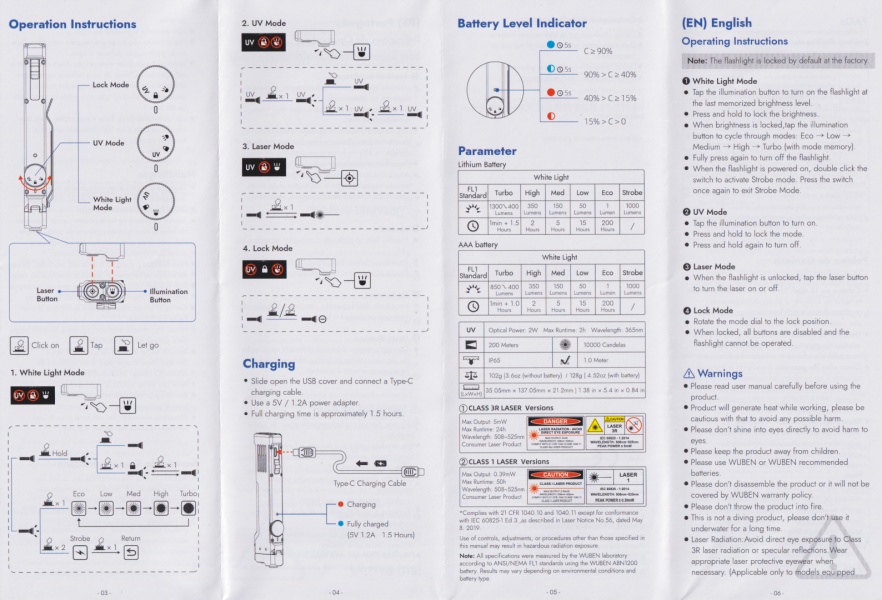 Wuben X5 user-manual-2