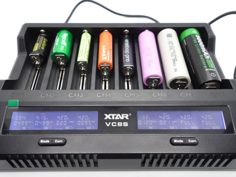 XTAR VC8S Charger Review